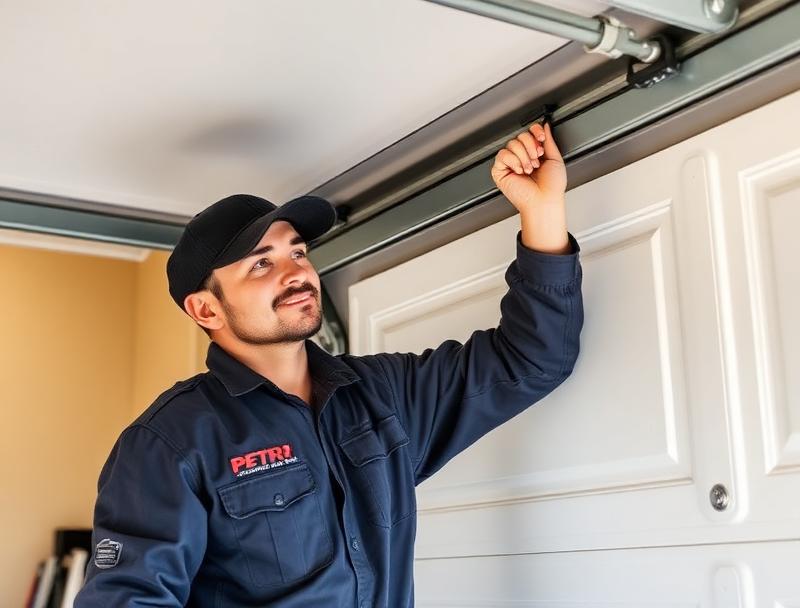 Certified Hunters Garage Doors technician providing professional service